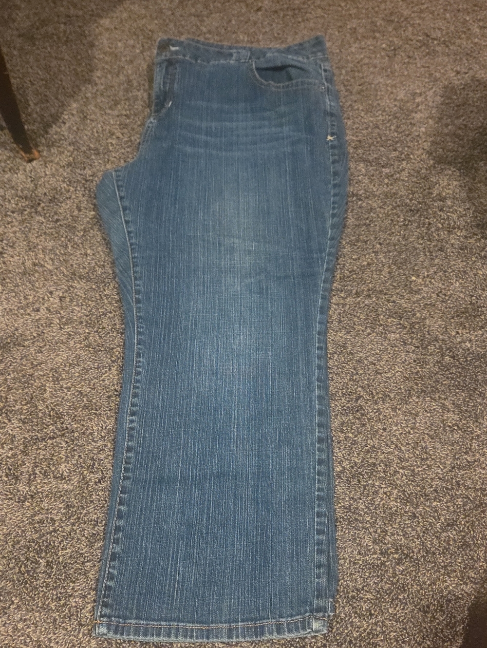 Classic Women's Blue Denim Jeans - Comfortable Everyday Fit